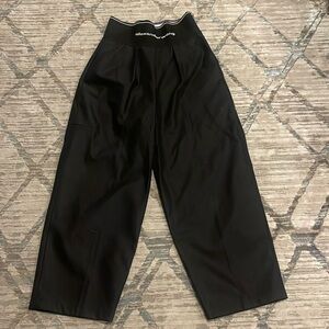 Alexander Wang high waisted black pants